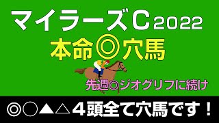 マイラーズC2022本命穴馬発表！◎○▲△４頭とも穴馬です