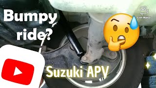 Horrible suspension? Try change this!               - Shockbreaker Suzuki APV Arena