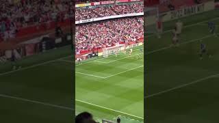 Lukaku debut goal for Chelsea vs Arsenal ⚽️⚽️#SHORTS #FOOTBALL #SOCCER #PremierLegue