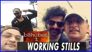 Baahubali 2 Latest Working Stills  - Prabhas, Rana, Anushka, Tamanna