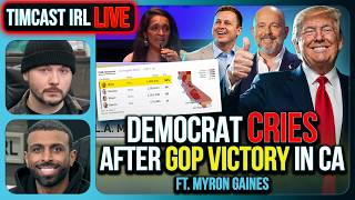 Democrat CRIES After GOP WINS California Primary | Timcast IRL