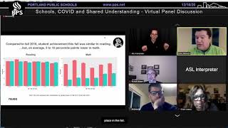 PPS - Schools, COVID and Shared UnderstandingVirtual Panel Discussion