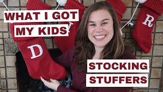 WHATS IN MY KIDS STOCKINGS // STOCKING STUFFER IDEAS FOR KIDS 2022