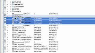FileMaker Layout Organization