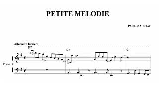 #117 Petite Melodie - Paul Mauriat Sheet Music