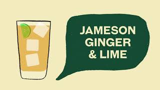 How to Make the Perfect Jameson, Ginger & Lime | Easy Whiskey Cocktail Recipe | Jameson Whiskey