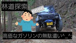 【ジムニー】林道探索　高価な退屈しのぎになりました^_^;