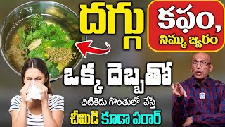 4 రోజులు తింటే ఎలాంటి జలుబు, దగ్గు, అయినా మాయం || Cold Cough, Daggu ||  Dr Madhusudana Sharma