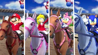 Mario & Sonic at the Olympic Games Tokyo - All Characters Equestrian Jumping