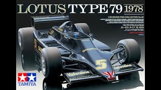 Building the JPS Lotus 79 (Tamiya 1/20 kit)