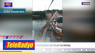 4 patay sa bumagsak na tulay sa Bohol | TELERADYO BALITA (28 April 2022)