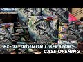 EX-07 Digimon Liberator Case Unboxing! (Digimon Card Game)