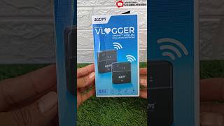 KDM A3 WIRELESS Coller Mic | Vlogger Mic Unboxing| Best Mic #mic #kdm #youtubeshorts #microphone