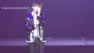 170401 BTS Anaheim day1 taehyung   solo STIGMA