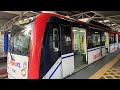 [New Display] Journey on LRT Ampang Line from Masjid Jamek to after Chan Sow Lin