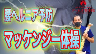 【ヘルニア】簡単５ステップ！腰ヘルニア予防「マッケンジー体操」【岡崎　ヘルニア　整骨院】