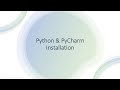 Python & Pycharm Installation | Programming Tutorial | Day #2