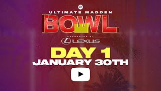 Madden 24 Ultimate Madden Bowl | Day 1 | Madden Championship Series