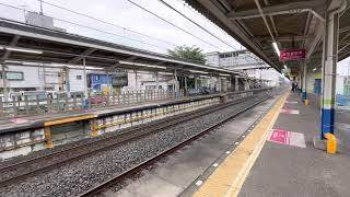 東武アーバンパークライン初石駅通過シーン