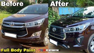 Innova crysta Full Body Paint | Restoration | H9 AUTOMOTIVE | @h9automotive