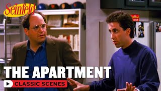 George And Jerry Compete For An Apartment | The Robbery | Seinfeld