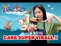 BIKIN KUE SUPER VIRAL!!! ONE PIECE CAKE!!!