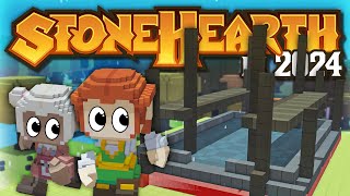 Starting the First Major Construction Project | Stonehearth (#5)