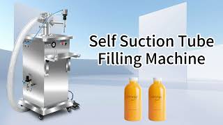 Nenosun Semi-automatic Self-priming Filling Machine Sauce Jam Detergent Water Liquid Paste