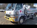 1997 model mitsubishi mignon tanker truck 4 000 litters