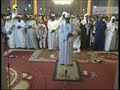 imam de grand mosquée du tchad en plein prière de tarawih