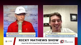 JT Mitchell joins Ricky to talk about the latest at SuperTalk Mississippi News.