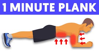 What will happen if you plank every day for 1 minute