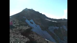 【富士山の火口!!】  山頂からの風景♪★2015年7/14　16:17