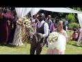 kestin mbogo weds mark kiptoo their wedding took place at fuchsia garden in limuru