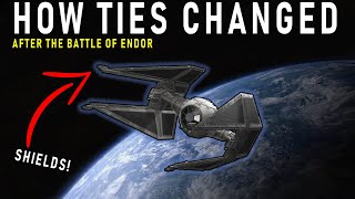 How TIE FIGHTERS changed FOREVER after Endor (...for the better) | Star Wars Lore