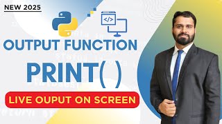 print() Function in Python Explained | Master Output in 5 Minutes | Python for Beginners 2025