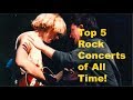 Vinyl Fetish Club -  Top 5 Rock Concerts of All Time