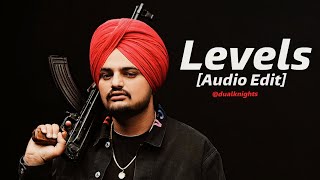 Levels - Sidhu Moose Wala [edit audio] | Dual Knights