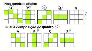 Raciocínio Lógico em Figuras Geométricas - (Vídeo 8).