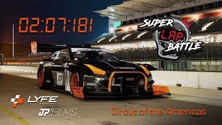 COTA Super Lap Battle Track Record | LYFE Motorsport