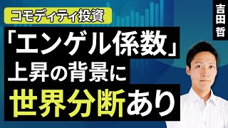 「エンゲル係数」上昇の背景に世界分断あり（吉田 哲）【楽天証券 トウシル】