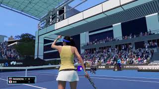 Gasanova A. @ Doi M. [Adelaide 2022] | 6.1.22 | AO Tennis 2 - live
