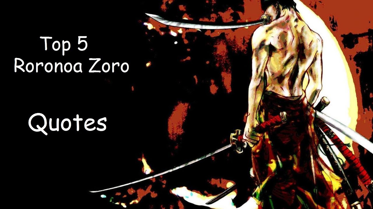 Epic Zoro Quotes