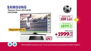 Reclamă ALTEX Samsung TV LED Fotbal - mai 2016