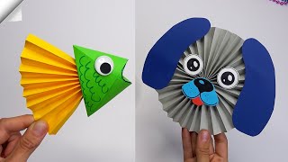 24 moving paper toys | Easy paper crafts