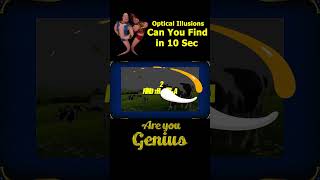 Optical Illusions That Will Trick Your Eyes| Gk Genius? #shorts#shortstories#quiztime#quizshorts