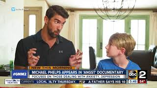 Michael Phelps appears in 'Angst' documentary