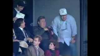 September 1990 - John Candy Attends Final Game at Chicago's Comiskey Park