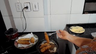 ALMOÇO DA VOVÓ,  COM SARDINHA FRITA.