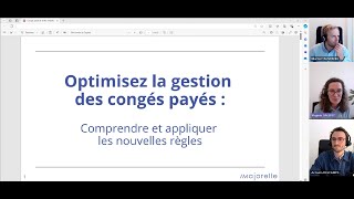 WEBINAIRE / Optimisez la gestion des congés payés : comprendre et appliquer les nouvelles règles !